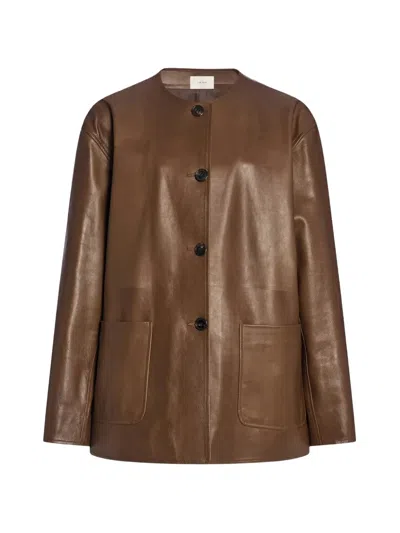 The Row Quintus Jacket In 褐色