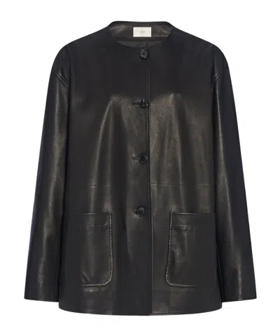 The Row Quintus Jacket In Black