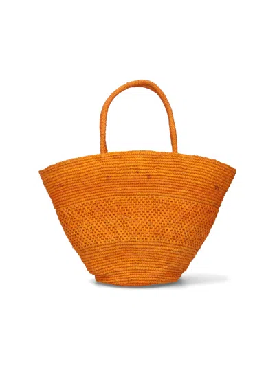 The Row Raffia Bag "emilie"