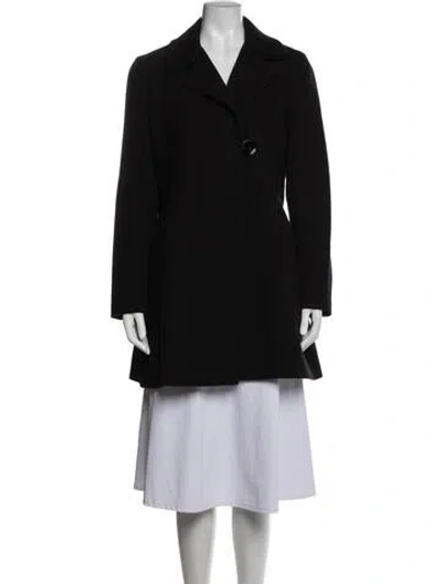 Pre-owned The Row Ralty Coat Virgin Wool Coat W/ Tags In Black