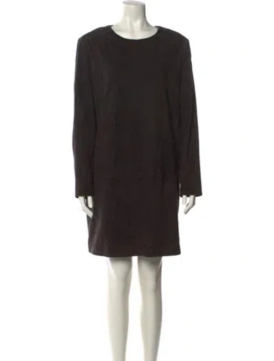 Pre-owned The Row 'rani' Mini Dress In Gray