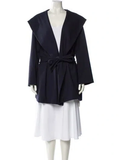 Pre-owned The Row Rasmu Coat Coat In Blue