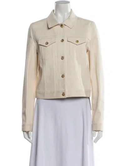 Pre-owned The Row 'rearman' Denim Jacket W/ Tags In Neutral