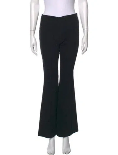 Pre-owned The Row Rebecca Flared Pants In Black