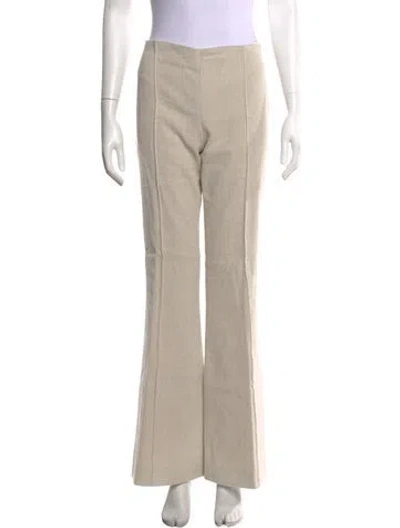 Pre-owned The Row Rebecca Flared Pants In Grey