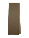 The Row Rectangular Scarf In Brown