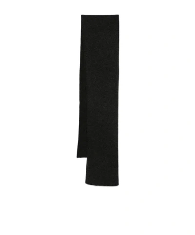 The Row Rectangular Scarf In Black