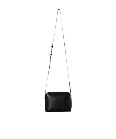 The Row Rectangular Shoulder Bag In Black