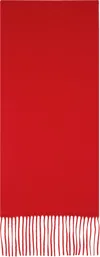 The Row Red Viktor Scarf In Red Red
