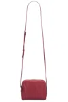 The Row Regent Crossbody In Barn Red Ans