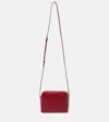 The Row Regent Leather Crossbody Bag In Red