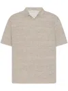 The Row Short-sleeved Polo Shirt In 中性色