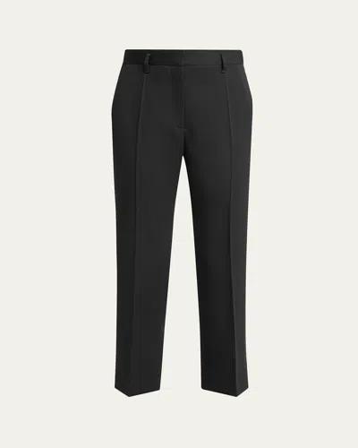 The Row Relian Wool-silk Pants In Multi
