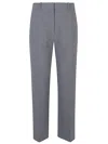 The Row Relian Wool Trouser In Gray