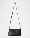 The Row Rene Crossbody Bag In Leather In Black