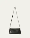 The Row Rene Crossbody Bag In Leather In Black
