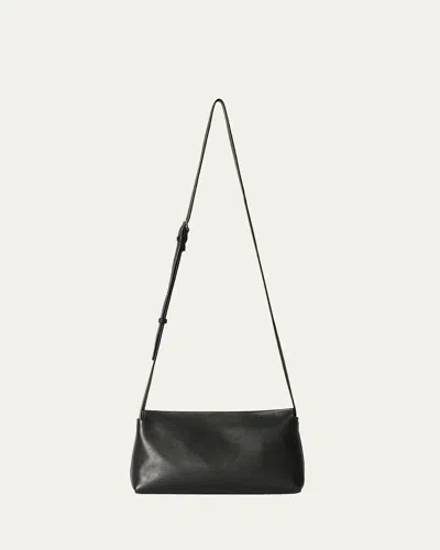 The Row Rene Crossbody Bag In Leather In Black