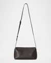 The Row Rene Crossbody Bag In Leather In Brown