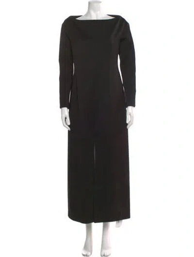 Pre-owned The Row Reysha Long Dress W/ Tags In Black