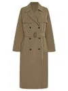 The Row Rhydian Coat Beige Grey In Brown