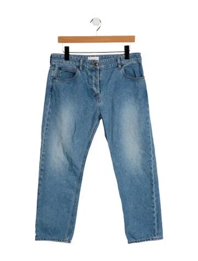 Pre-owned The Row Riacco Jean Straight Leg Jeans In Blue