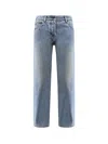 The Row Jeans Riaco In Denim Donna In Blue