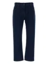 The Row Dark Blue Denim Riaco Jeans In Blue