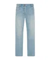 The Row Riaco Mid-rise Slim-leg Jeans In Blue