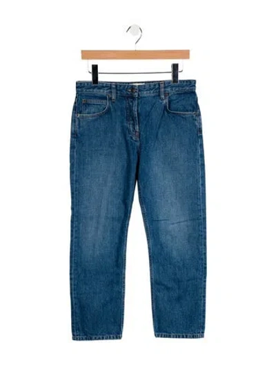 Pre-owned The Row Riaco Jean Straight Leg Jeans In Blue