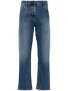 The Row Lesley Jeans Mit Geradem Bein In Ind Blue