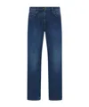The Row Berty Wide Leg In Blue
