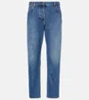 The Row Riaco Rigid Mid-rise Straight-leg Jeans In Indigo