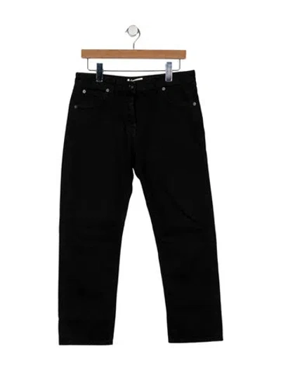 Pre-owned The Row Riaco Pant Straight Leg Jeans In Black