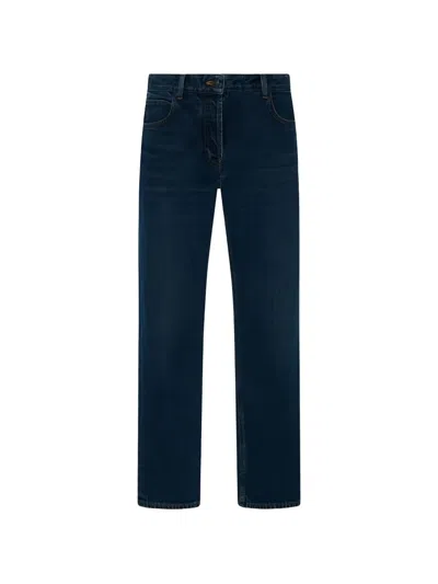 The Row Riaco Straight Jeans In Blue