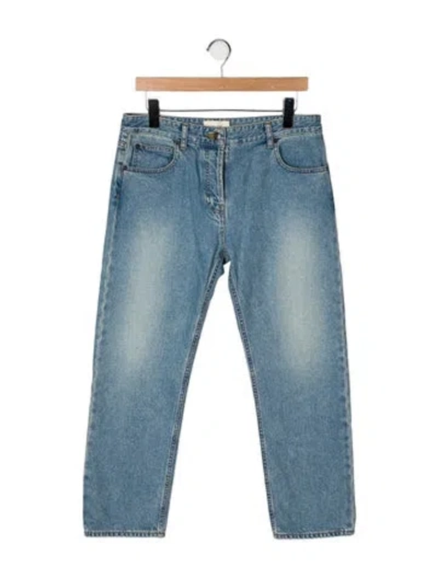 Pre-owned The Row Riaco Straight Leg Jeans W/ Tags In Blue