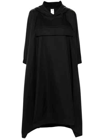 The Row Rian Coat In Blk Black