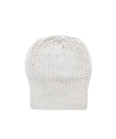 The Row Ribbed Beanie In Gray