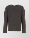 The Row Dark Grey Cotton Kalen Sweater