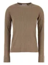 The Row Cappuccino Viscose Blend Top