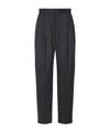 The Row Richelle Trousers In Black