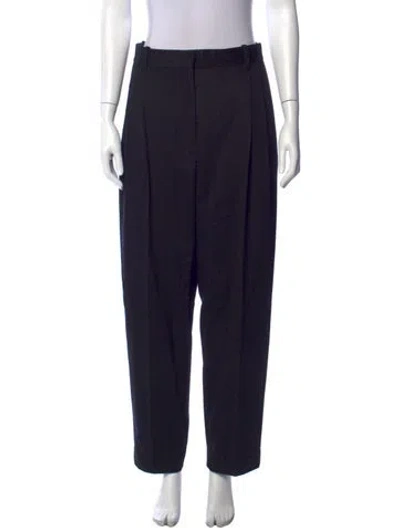 Pre-owned The Row Richelle Pant Wide Leg Pants In Black