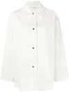 The Row Rigel Wool Shirt In White
