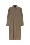 The Row Mud Cotton Riku Trench Coat In Brown