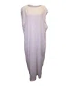 The Row Rita Maxi Dress In White Cotton Jersey In White