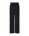 The Row Roan Oversized Tailored Pants In Black