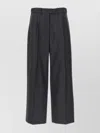 The Row Roan Pleated Wool Wide-leg Pants