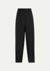 THE ROW ROAN PLEATED WIDE-LEG TROUSERS