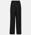 The Row Roan Oversized Canvas Pants In Night Sky
