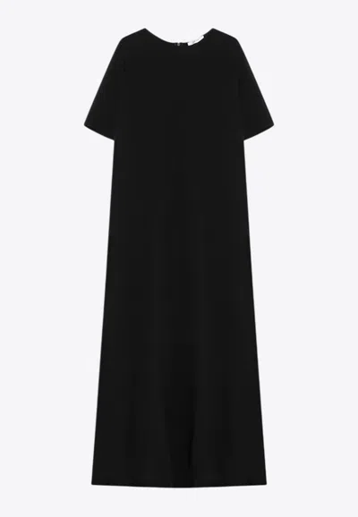 The Row Robi Maxi Crewneck Dress