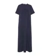 The Row Robi Maxi Dress In Navy